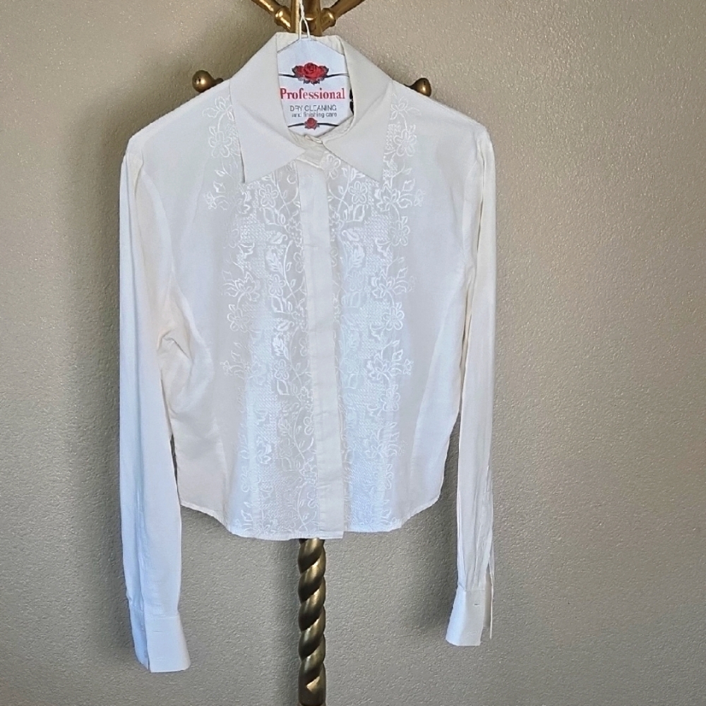 GF FERRE BUTTON BLOUSE